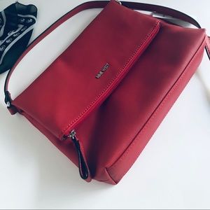 NINE WEST, NEW CROSSBODY BAG RED